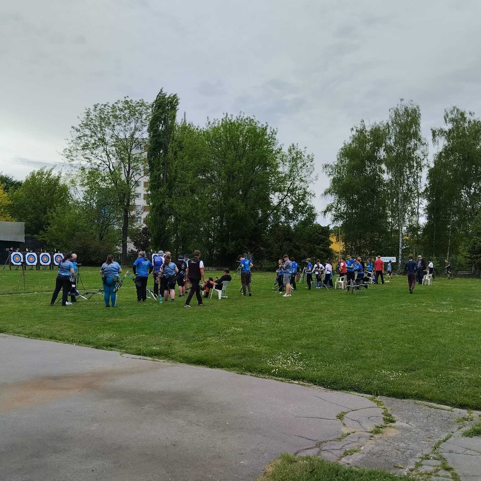 Závod v terčové lukostřelbě v Ostravě
