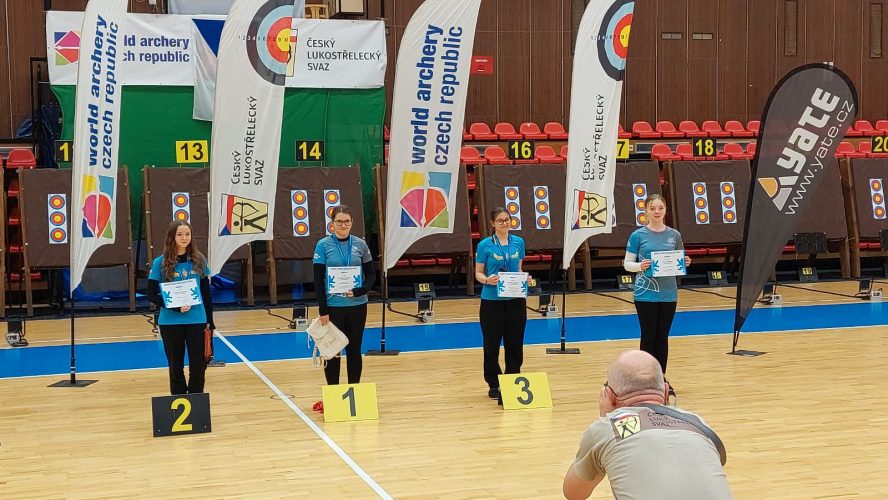 33. MČR dorostu v halové lukostřelbě v Nymburku